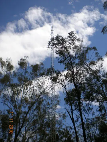 View of tower from the East